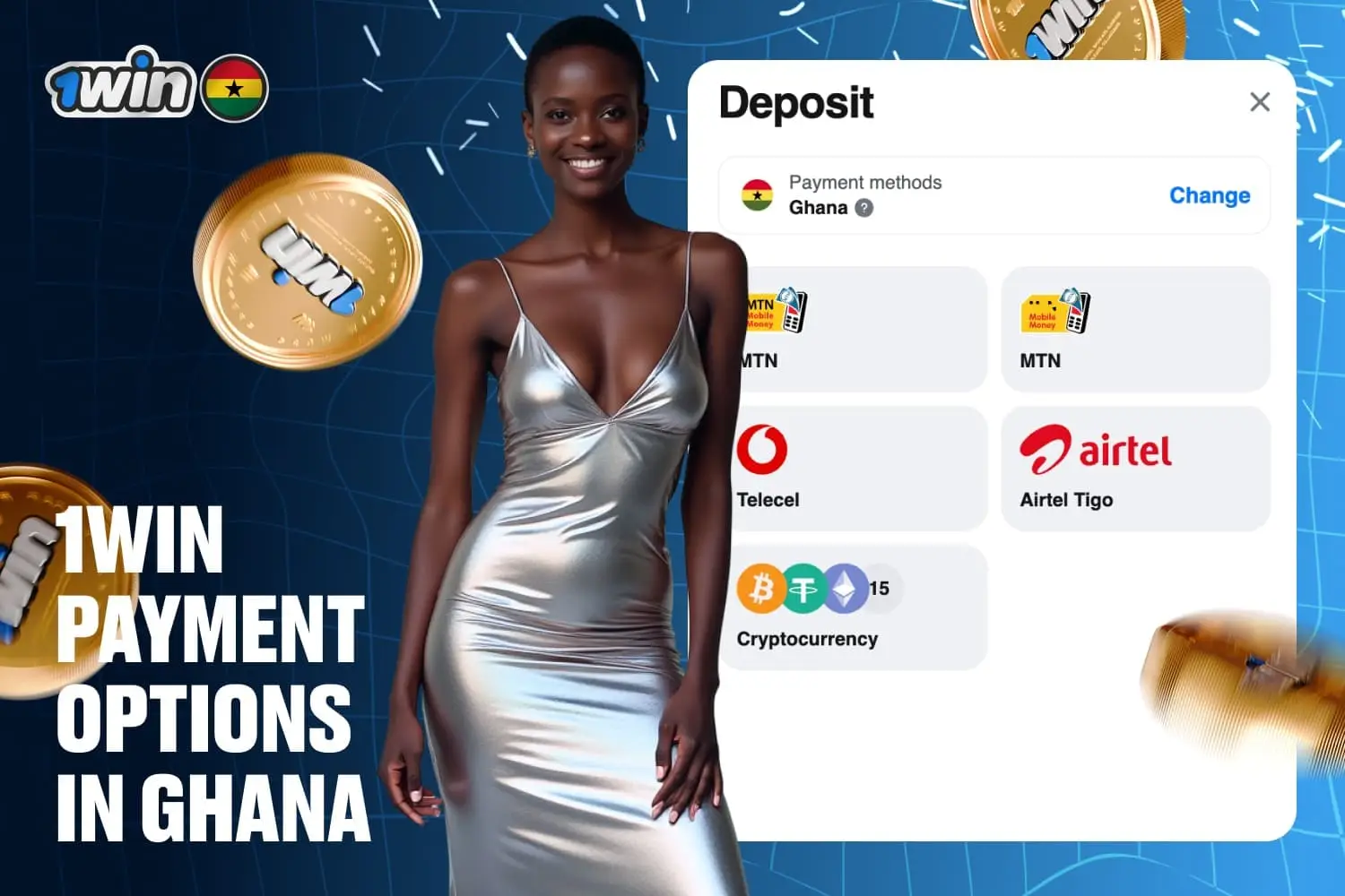 1win Deposit & Withdrawal Options in Ghana Explained