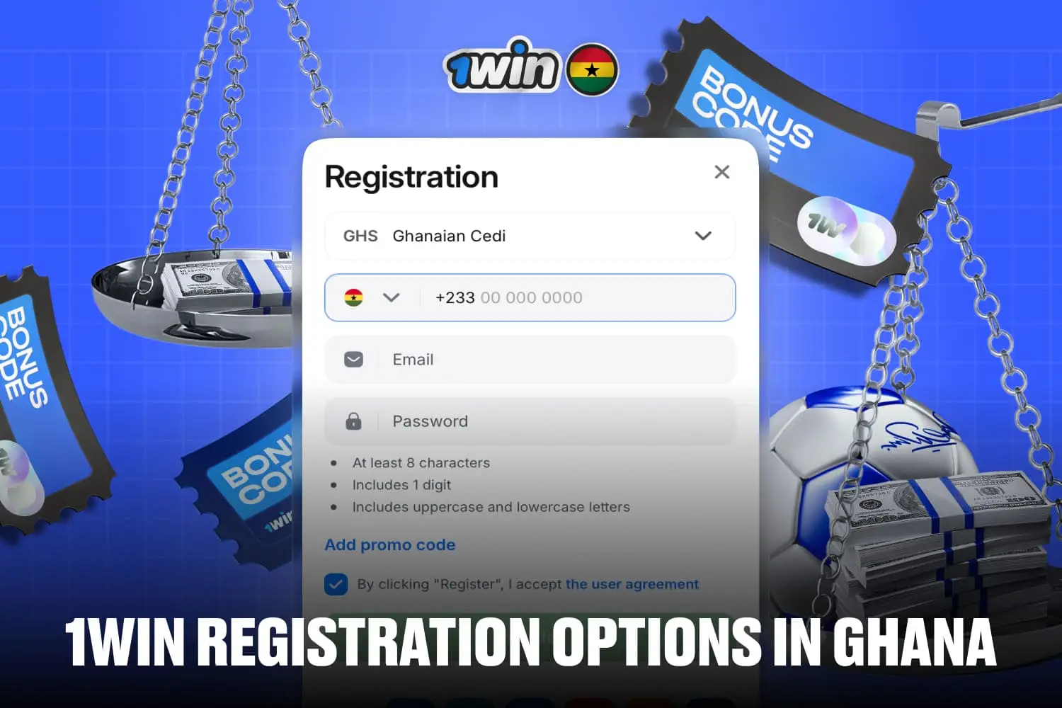 Register on 1win Ghana Today – Step-by-Step Guide 📲